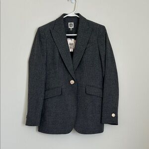Anne Klein Charcoal Blazer
